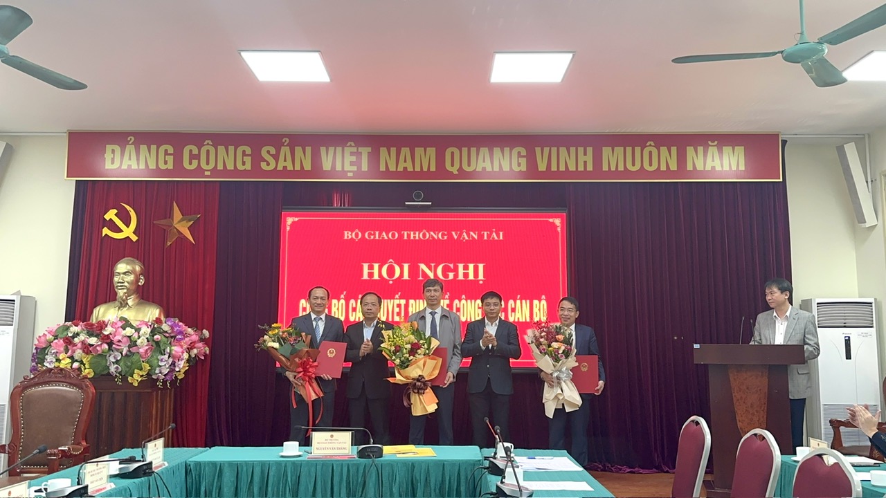 Công bố Quyết định bổ nhiệm chức vụ Cục trưởng Cục Đường sắt Việt Nam